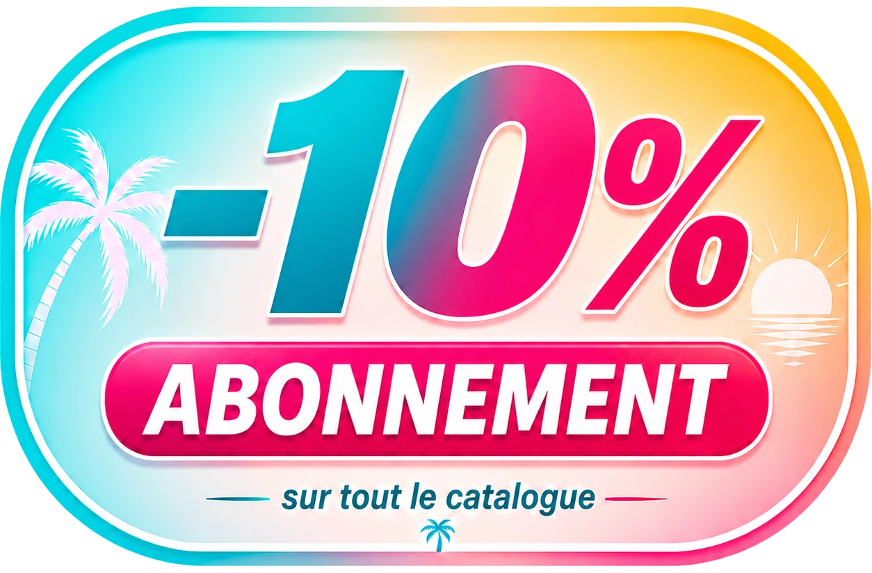 -10% avec abonnement